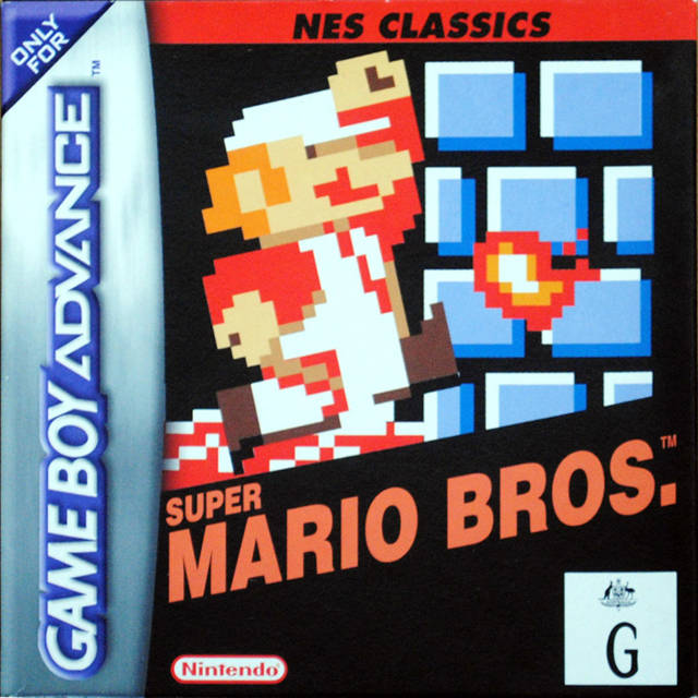 Game | Nintendo Gameboy  Advance GBA | Super Mario Bros. NES Classics