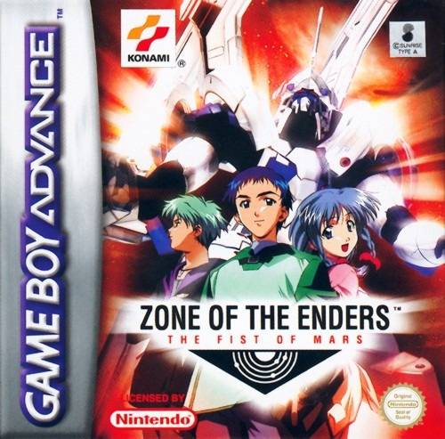 Game | Nintendo Gameboy  Advance GBA | Zone Of The Enders: The Fist Of Mars