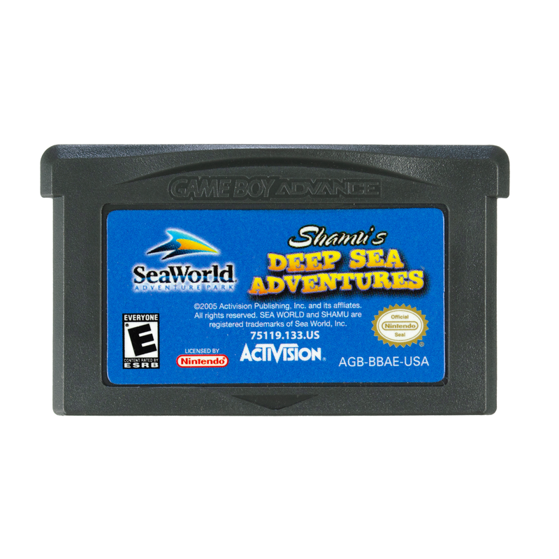 Game | Nintendo Gameboy  Advance GBA | Shamu's Deep Sea Adventures