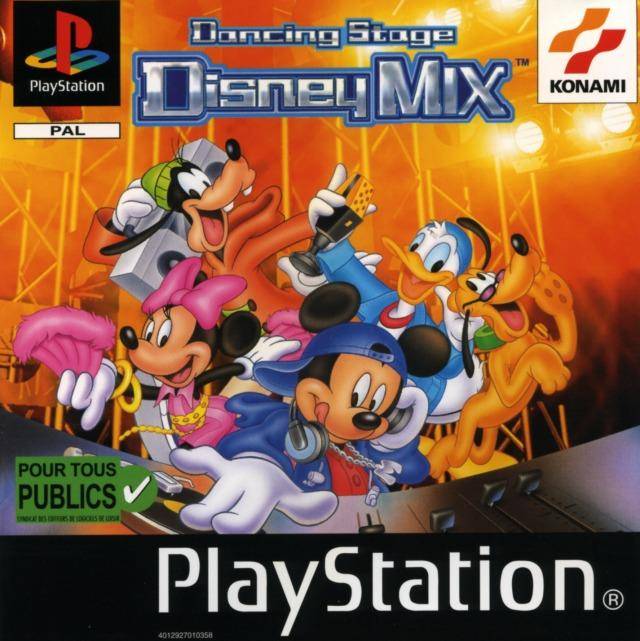 Game | Sony Playstation PS1 | Dancing Stage Disney Mix