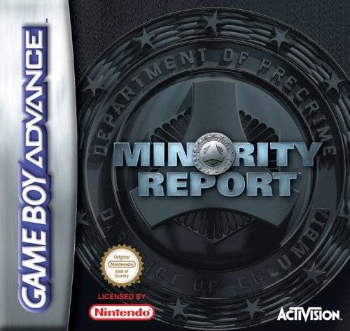 Game | Nintendo Gameboy  Advance GBA | Minority Report
