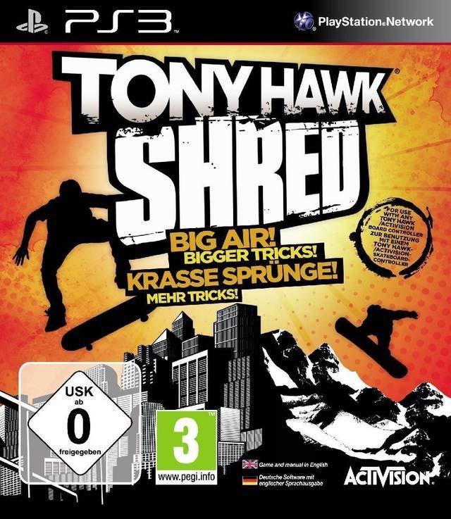 Game | Sony Playstation PS3 | Tony Hawk: Shred