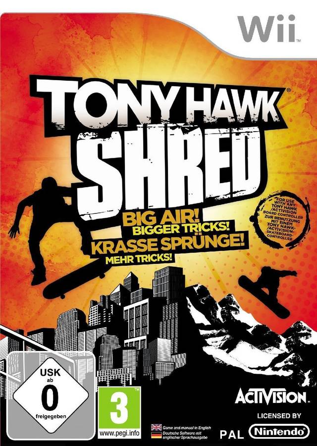 Game | Nintendo Wii | Tony Hawk: Shred