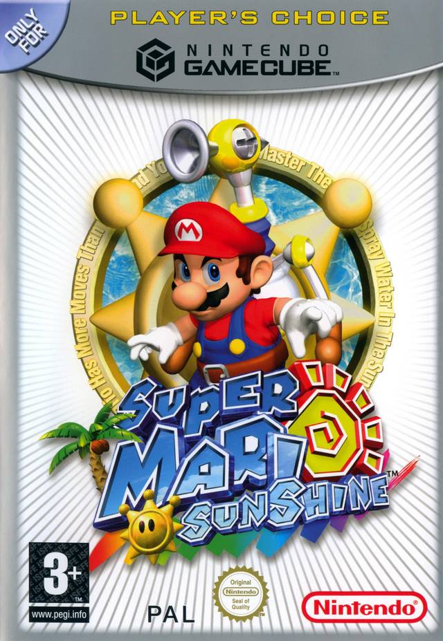 Game | Nintendo GameCube | Super Mario Sunshine [Player's Choice]