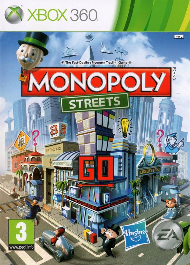 Game | Microsoft Xbox 360 | Monopoly Streets