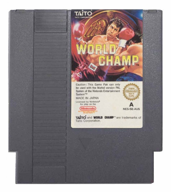 Game | Nintendo NES | World Champ