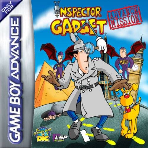 Game | Nintendo Gameboy  Advance GBA | Inspector Gadget: Advance Mission