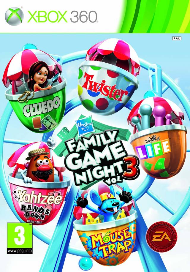 Game | Microsoft Xbox 360 | Hasbro Family Game Night 3