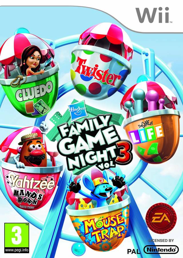 Game | Nintendo Wii | Hasbro Family Game Night 3