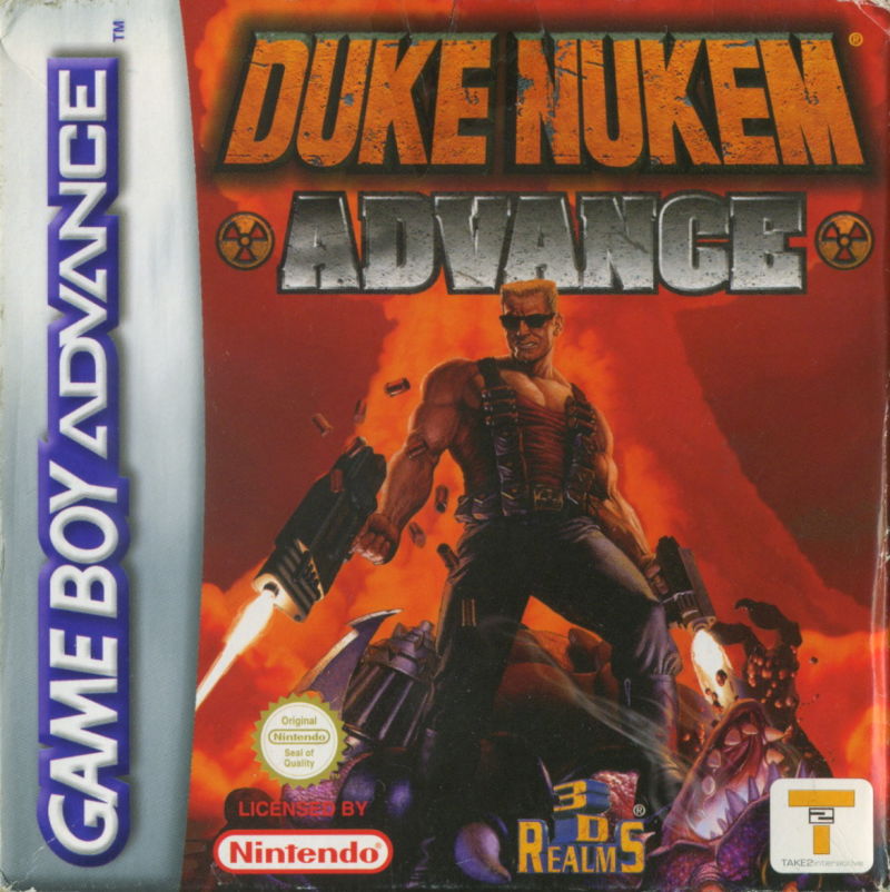 Game | Nintendo Gameboy  Advance GBA | Duke Nukem Advance