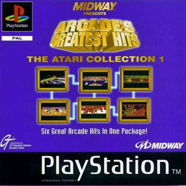 Game | Sony PlayStation PS1 | Arcade's Greatest Hits Atari Collection