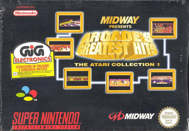 Game | Super Nintendo SNES | Arcade's Greatest Hits Atari Collection 1