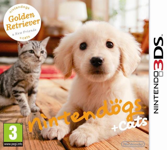Game | Nintendo 3DS | Nintendogs + Cats: Golden Retriever & New Friends