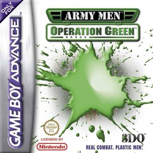 Game | Nintendo Gameboy  Advance GBA | Army Men: Operation Green