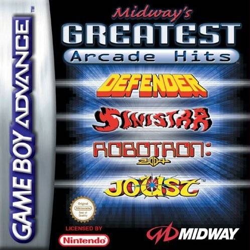Game | Nintendo Game Boy Advance GBA | Midway's Greatest Arcade Hits