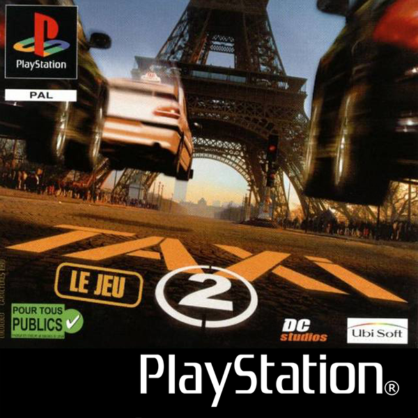 Game | Sony Playstation PS1 | Taxi 2 Le Jeu