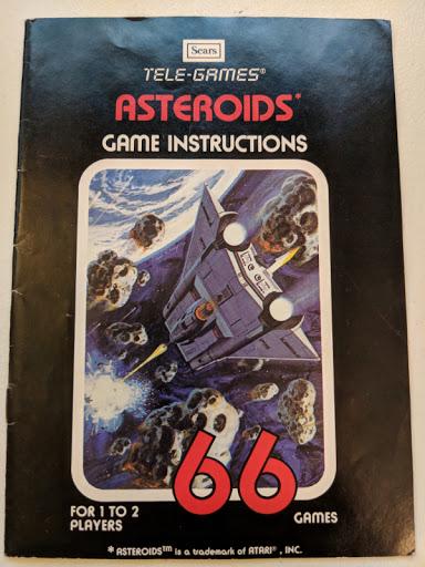 Game | Atari 2600 | Asteroids [Tele Games]
