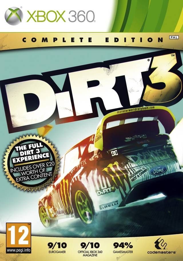 Game | Microsoft Xbox 360 | Dirt 3 [Complete Edition]