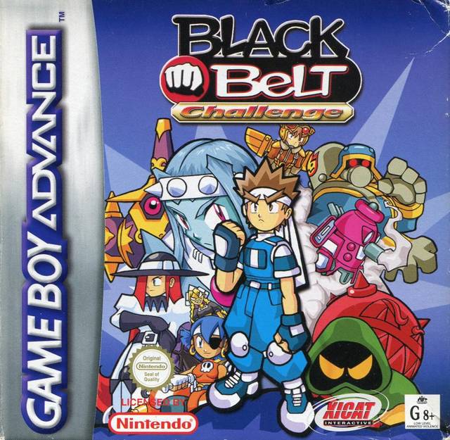 Game | Nintendo Gameboy  Advance GBA | Black Belt Challenge