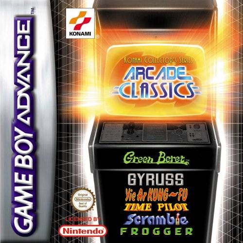 Game | Nintendo Gameboy  Advance GBA | Konami Collector's Series: Arcade Classics