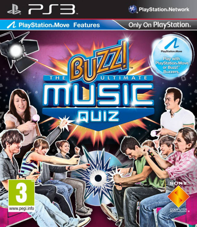 Game | Sony Playstation PS3 | Buzz!: The Ultimate Music Quiz