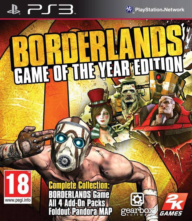 Game | Sony Playstation PS3 | The Borderlands: Game of the Year Edition