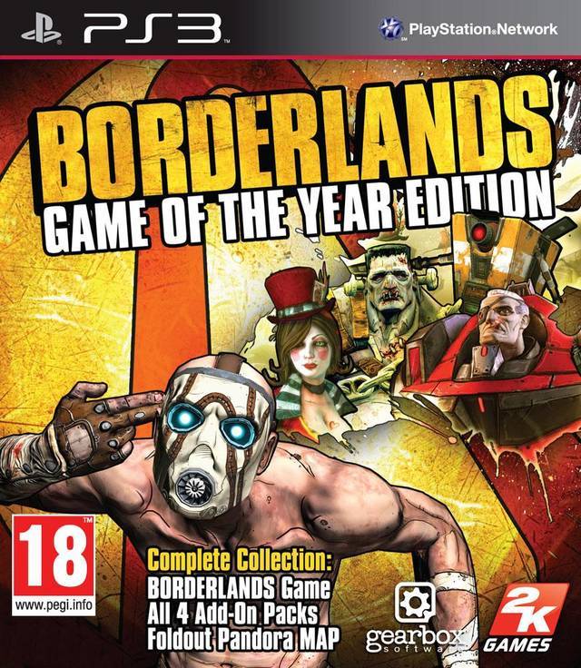 Game | Sony PlayStation PS3 | The Borderlands: Game of the Year Edition