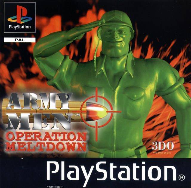 Game | Sony Playstation PS1 | Army Men Operation Meltdown