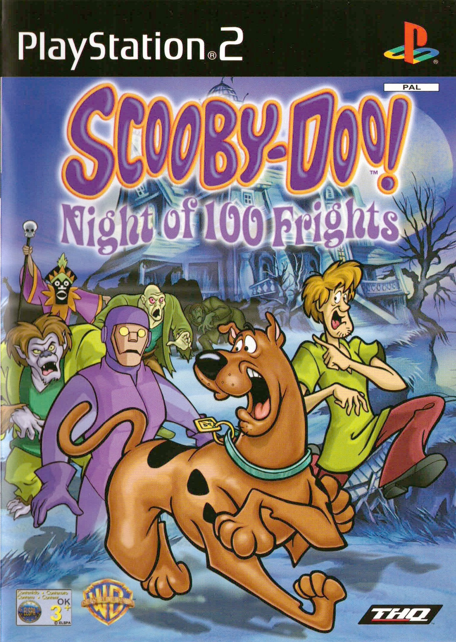Game | Sony Playstation PS2 |Scooby Doo Night Of 100 Frights
