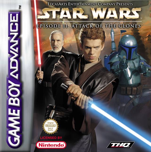Game | Nintendo Gameboy  Advance GBA | Star Wars: Episode II Attack Of The Clones