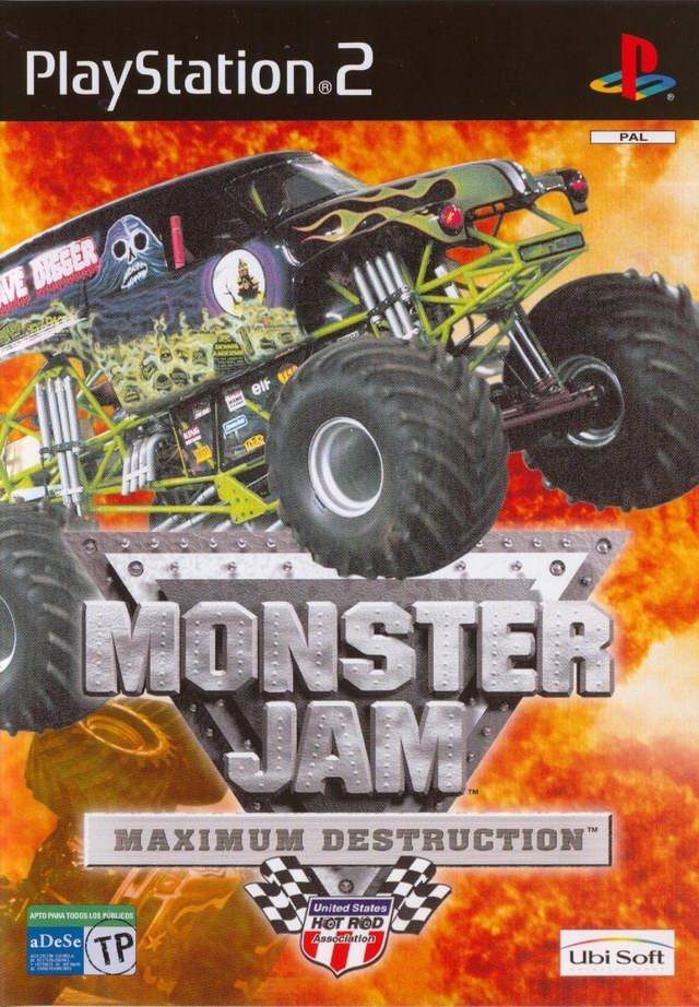Game | Sony Playstation PS2 | Monster Jam Maximum Destruction