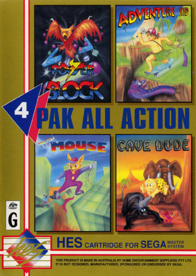 Game | Sega Master System | 4 Pak All Action