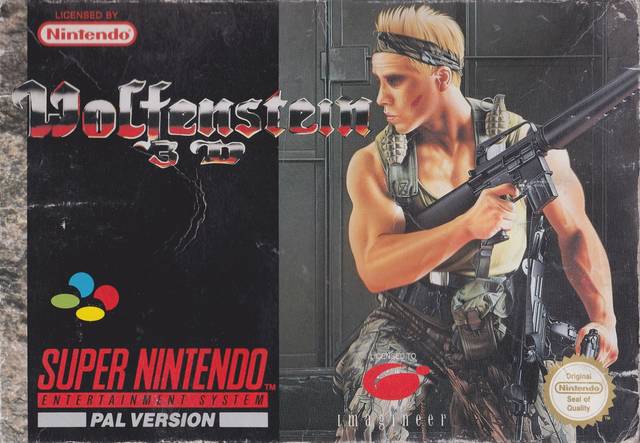 Game | Super Nintendo SNES | Wolfenstein 3D