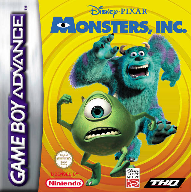 Game | Nintendo Gameboy  Advance GBA | Monsters Inc