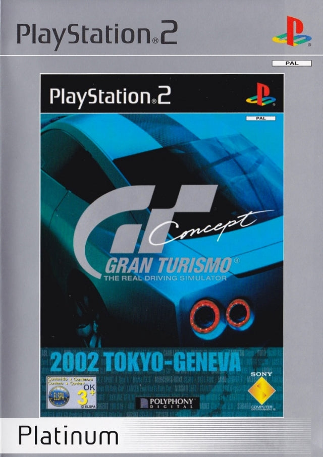 Game | Sony Playstation PS2 | Gran Turismo Concept 2002 Tokyo-Geneva [Platinum]