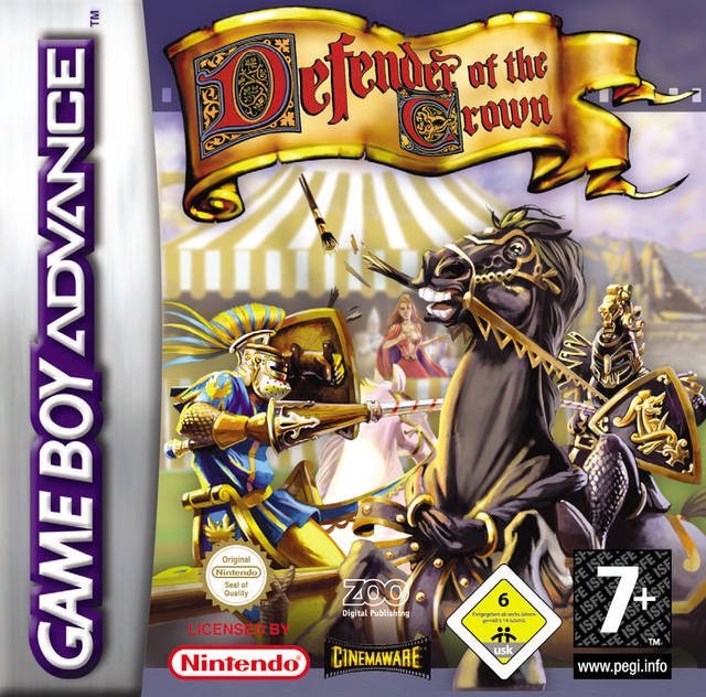 Game | Nintendo Gameboy  Advance GBA | Defender Of The Crown