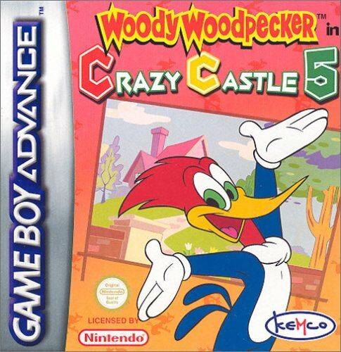 Game | Nintendo Gameboy  Advance GBA | Woody Woodpecker In Crazy Castle 5