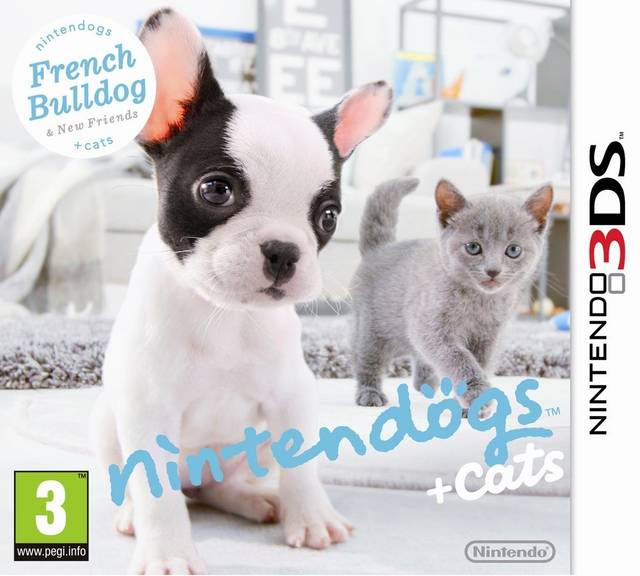 Game | Nintendo 3DS | Nintendogs + Cats: French Bulldog & New Friends