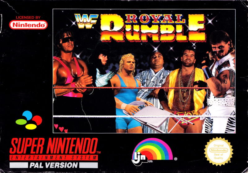 Game | Super Nintendo SNES | WWF Royal Rumble