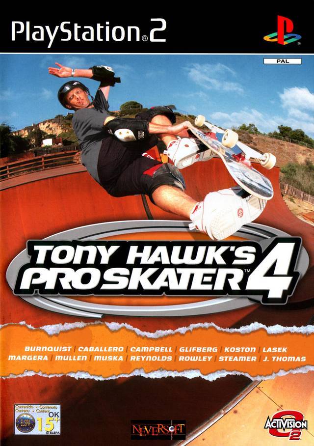 Game | Sony Playstation PS2 | Tony Hawk's Pro Skater 4