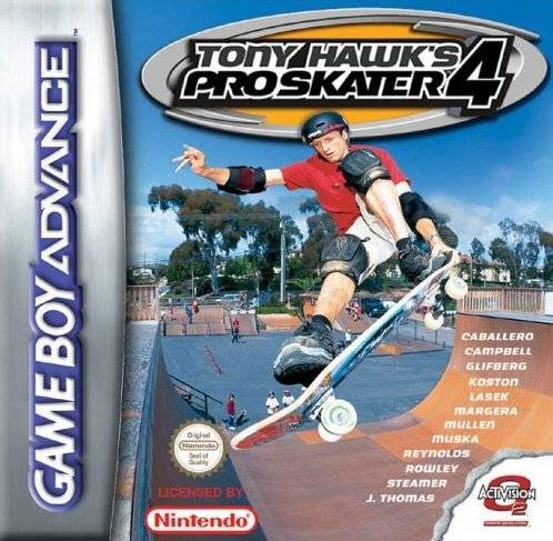 Game | Nintendo Gameboy  Advance GBA | Tony Hawk 4