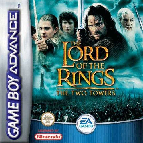 Game | Nintendo Gameboy  Advance GBA | Lord Of The Rings Two Towers
