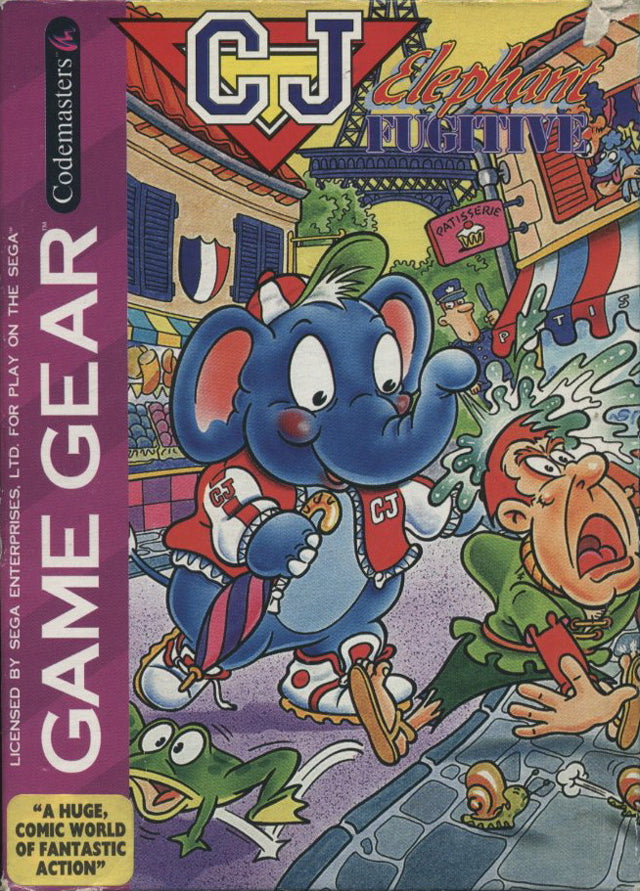 Game | SEGA Game Gear | CJ Elephant Fugitive