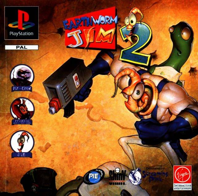 Game | Sony Playstation PS1 | Earthworm Jim 2