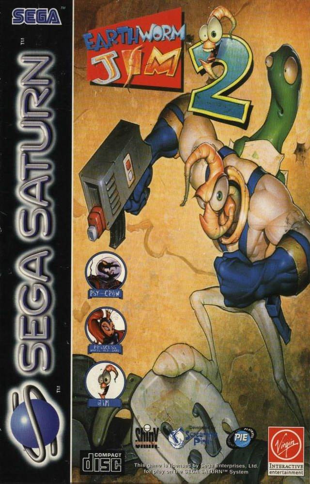 Game | Sega Saturn | Earthworm Jim 2
