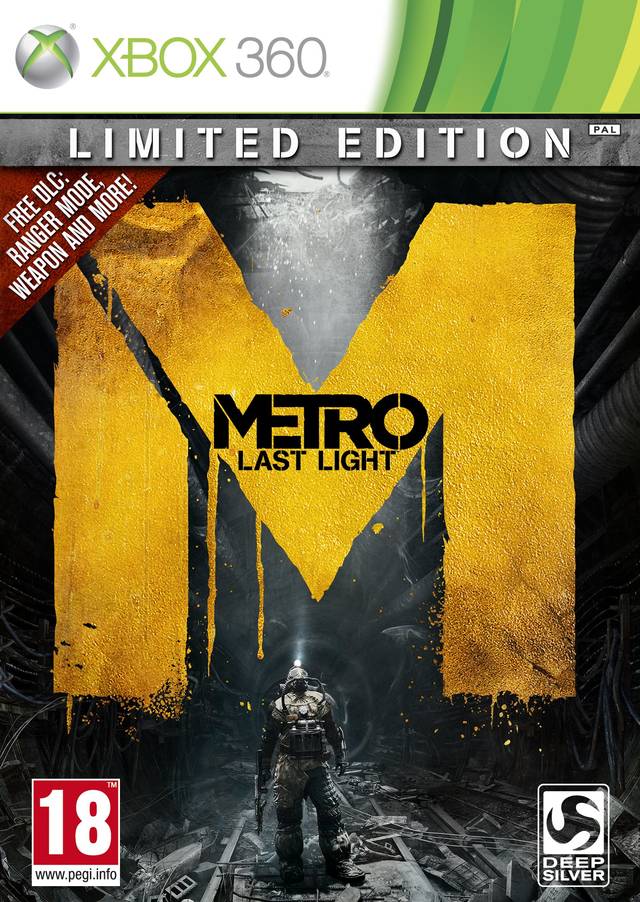 Game | Microsoft Xbox 360 | Metro: Last Light [Limited Edition]