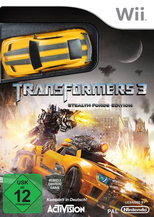 Game | Nintendo Wii | Transformers: Dark Of The Moon Stealth Force Edition [Toy Bundle]