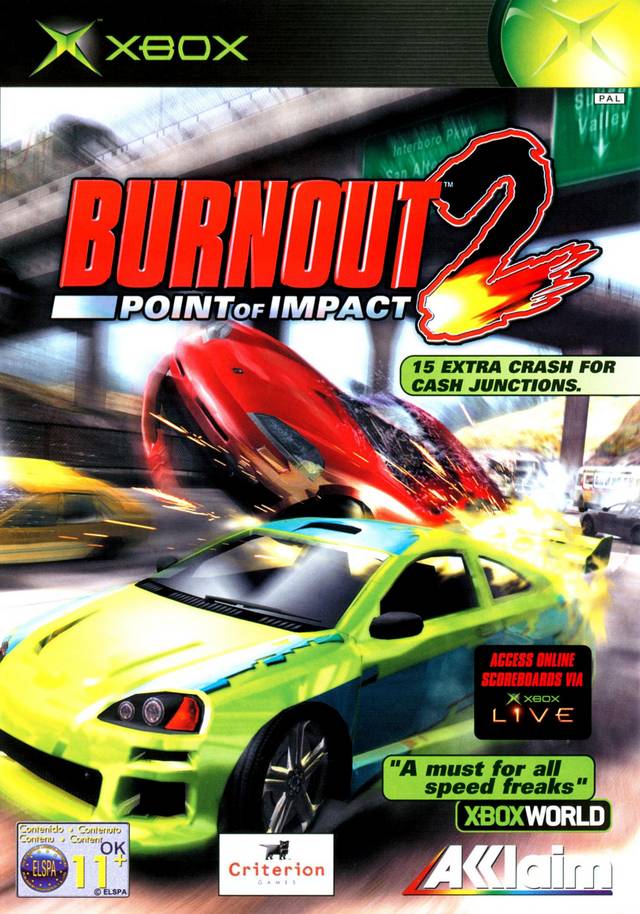 Game | Microsoft XBOX | Burnout 2: Point Of Impact