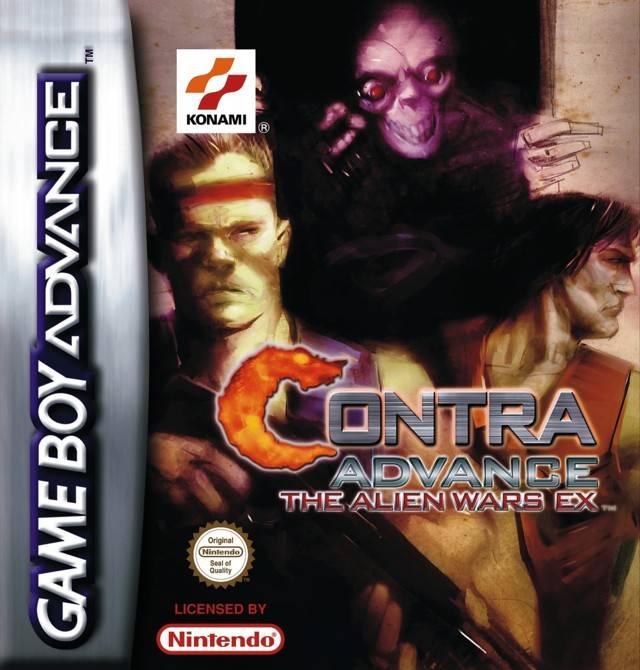 Game | Nintendo Game Boy Advance GBA | Contra Advance: The Alien Wars EX