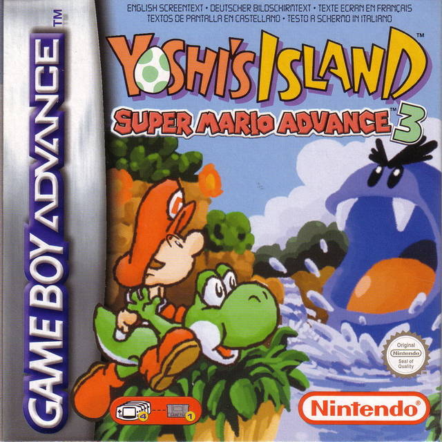 Game | Nintendo Game Boy Advance GBA | Yoshi's Island: Super Mario Advance 3